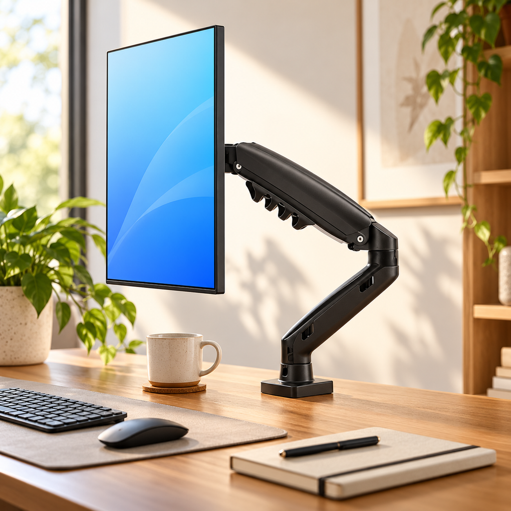 Adjustable Single Monitor Arm