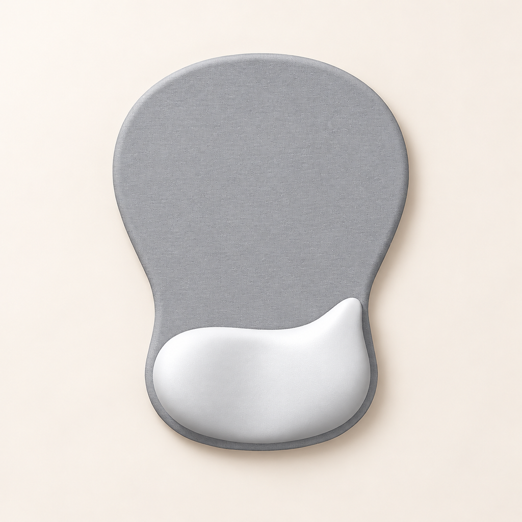 Ergonomic Silicone Mouse Pad with Wrist Rest