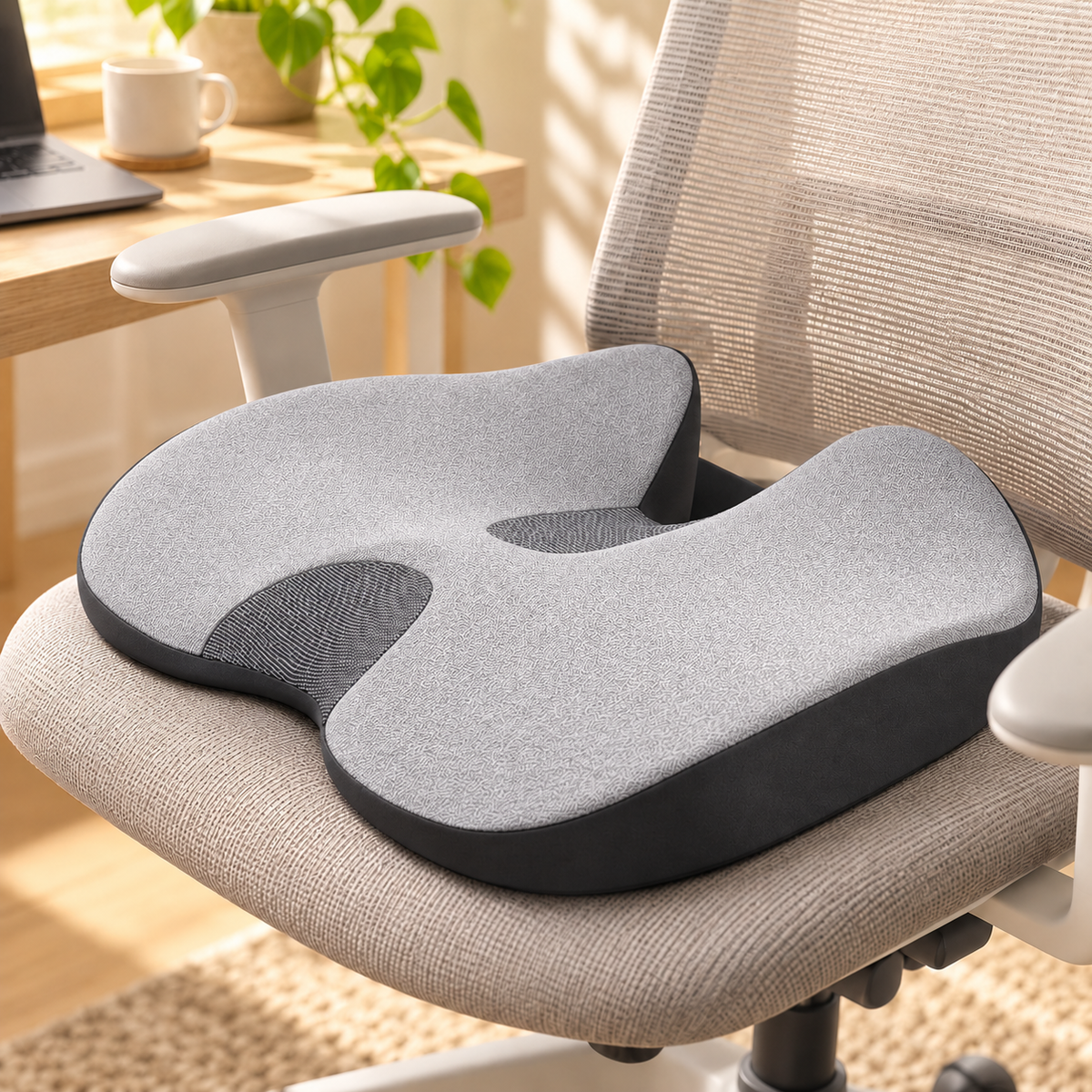 Breathable Memory Foam Seat Cushion