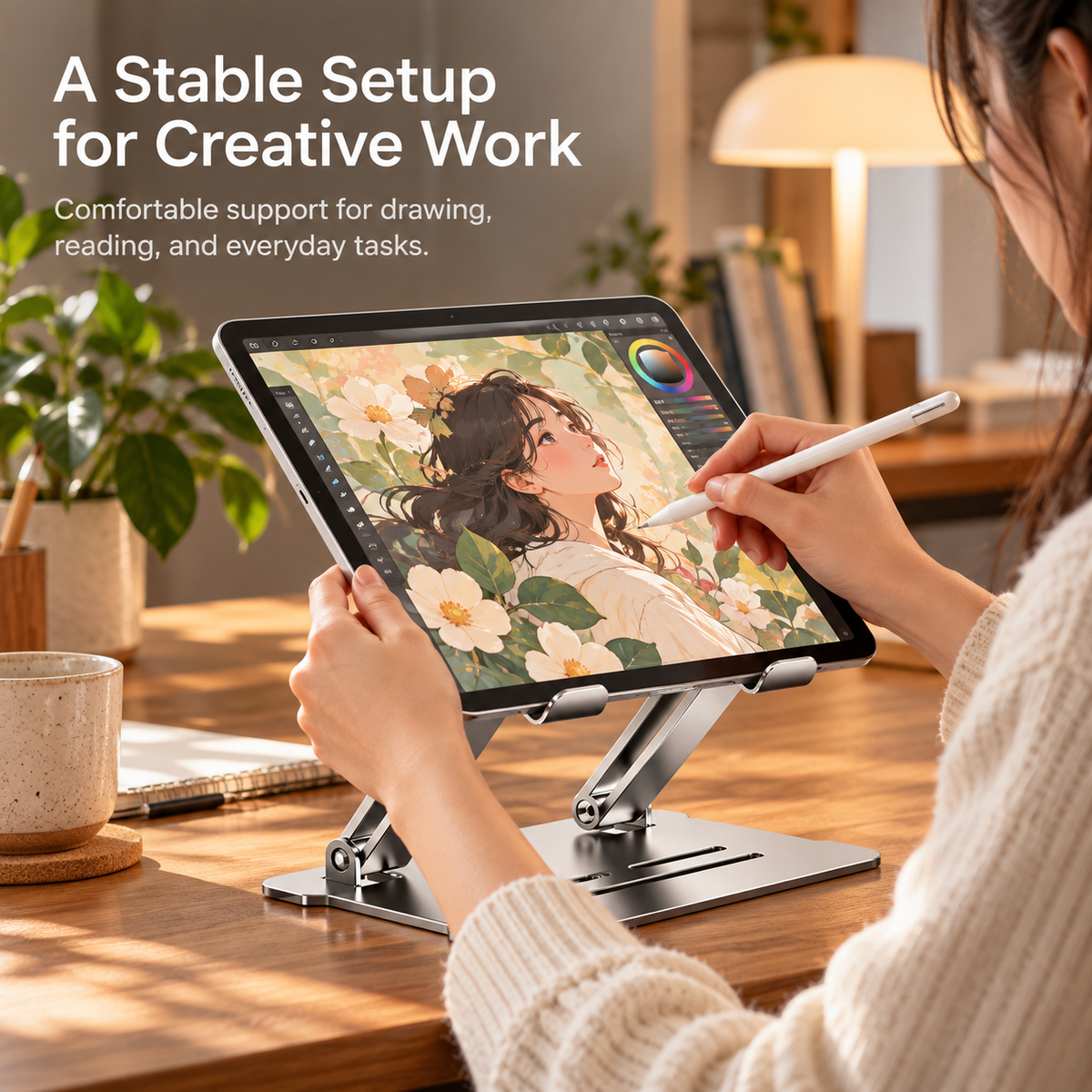 Adjustable Aluminum Laptop Stand