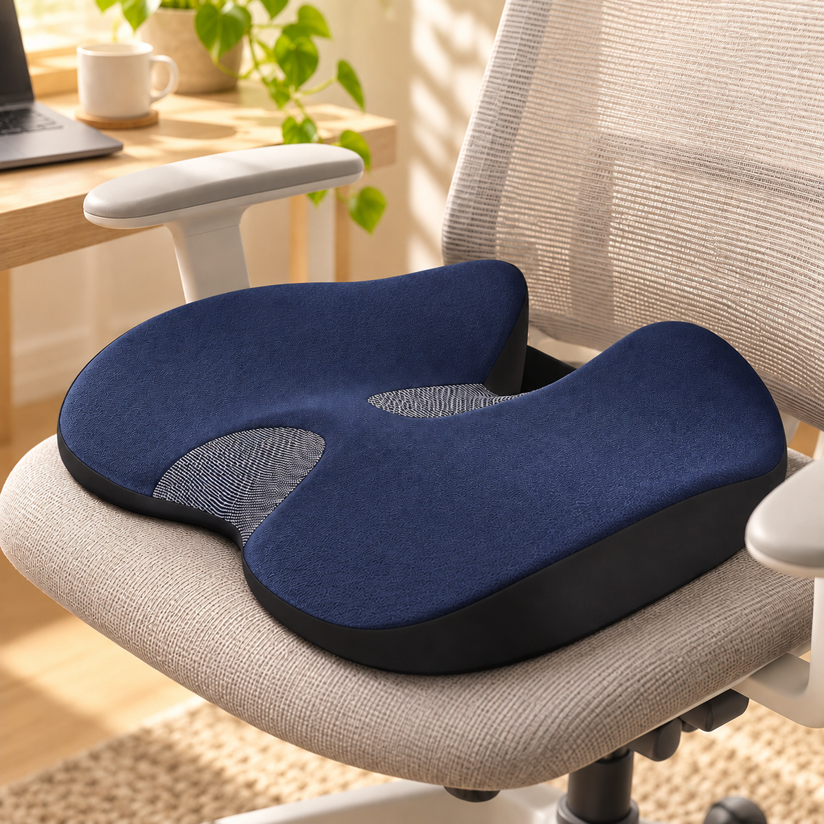 Breathable Memory Foam Seat Cushion